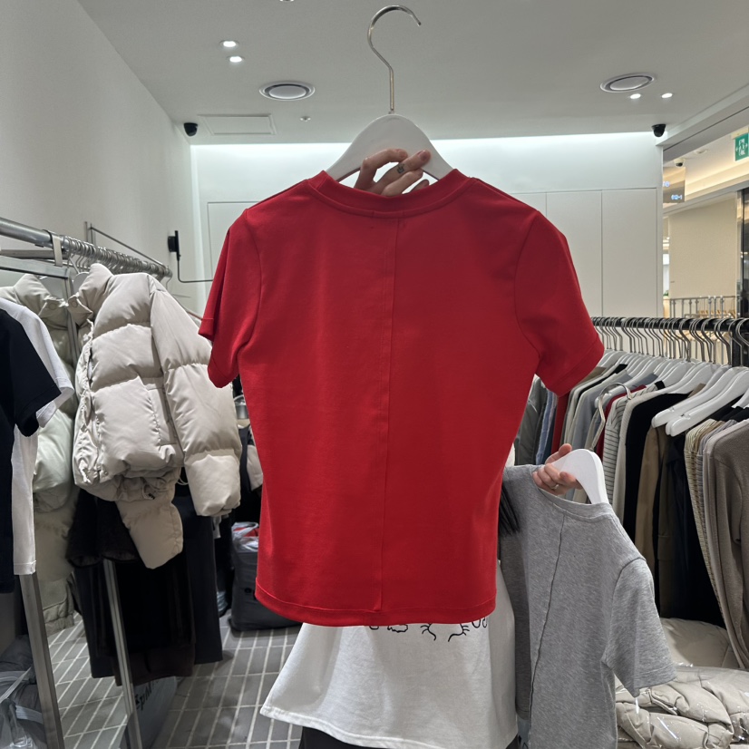 vive東大門代購女裝新款人氣24秋冬時尚真品休閑推薦T恤春款VIVET恤