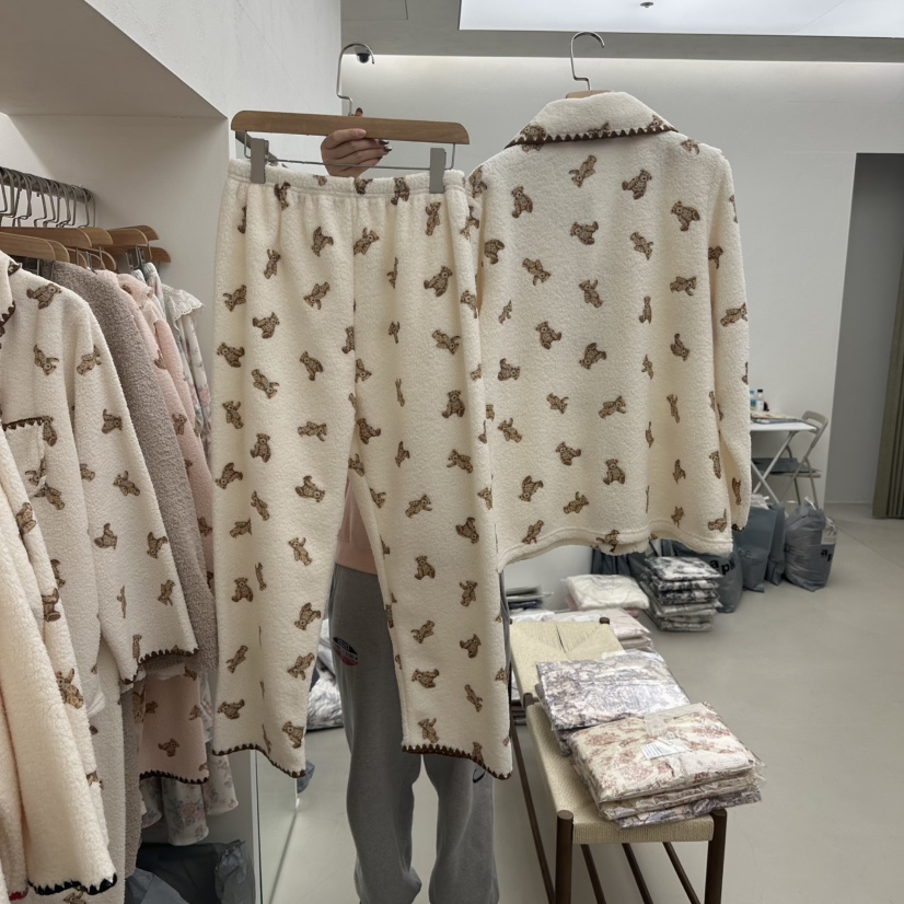 LUNALUZ韓國直郵女士新款時尚休閑人氣熱賣真品推薦職業睡衣LUNALUZ睡衣