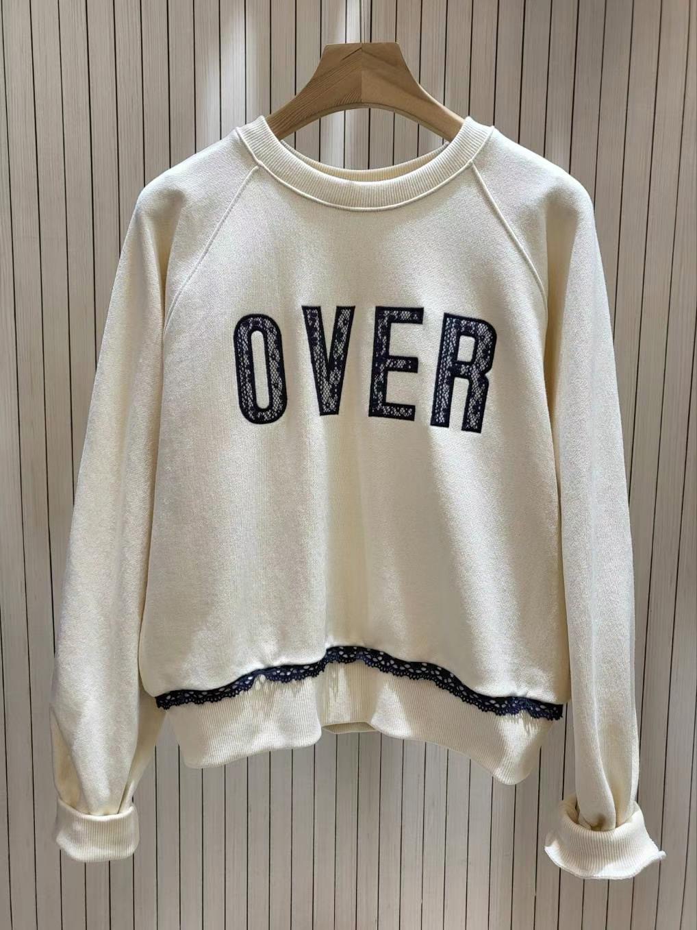 COCOS/ONE TOP韓國直郵女裝新款推薦真品24秋冬職業衛衣加絨COCOS/ONE TOP衛衣