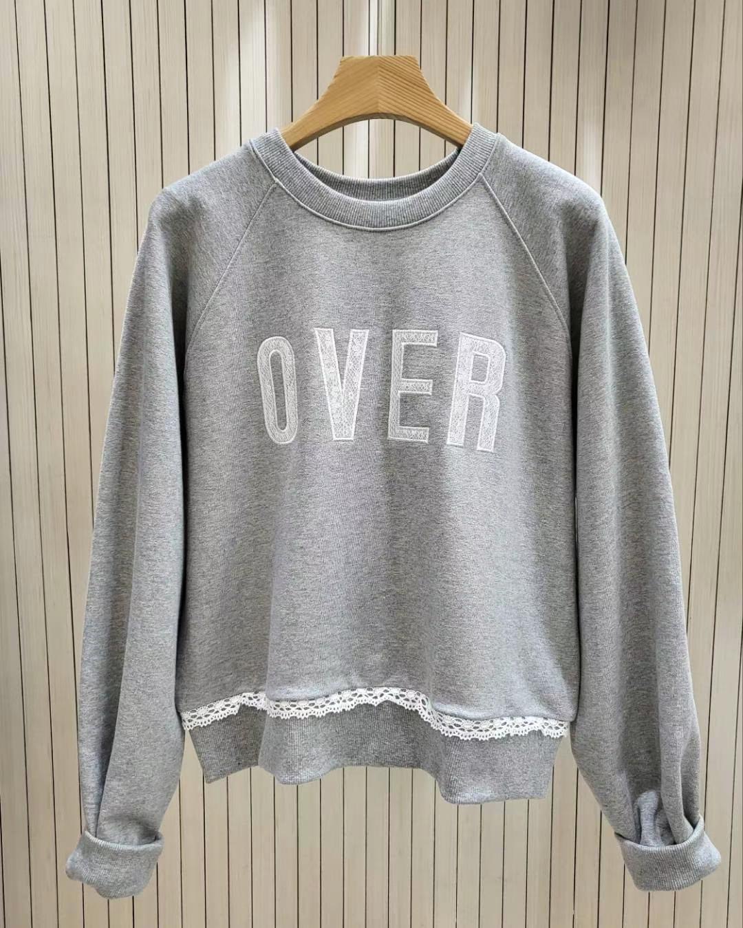COCOS/ONE TOP韓國直郵女裝新款推薦真品24秋冬職業衛衣加絨COCOS/ONE TOP衛衣圖色2