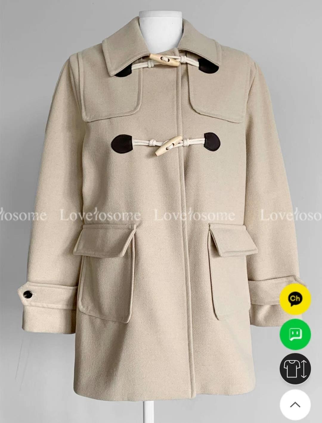 COCOS/ONE TOP韓國直郵東大門代購女裝新品休閑真品24秋冬夾克COCOS/ONE TOP夾克圖色2