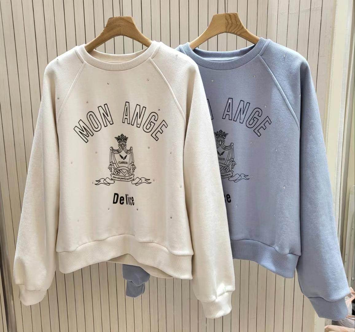 COCOS/ONE TOP韓國直郵東大門實拍女裝新品時尚人氣休閑衛衣COCOS/ONE TOP衛衣