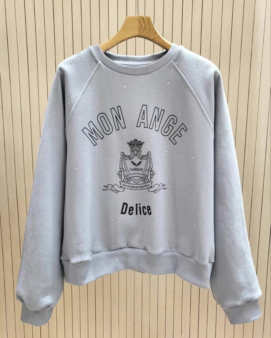 COCOS/ONE TOP韓國直郵東大門實拍女裝新品時尚人氣休閑衛衣COCOS/ONE TOP衛衣圖色2