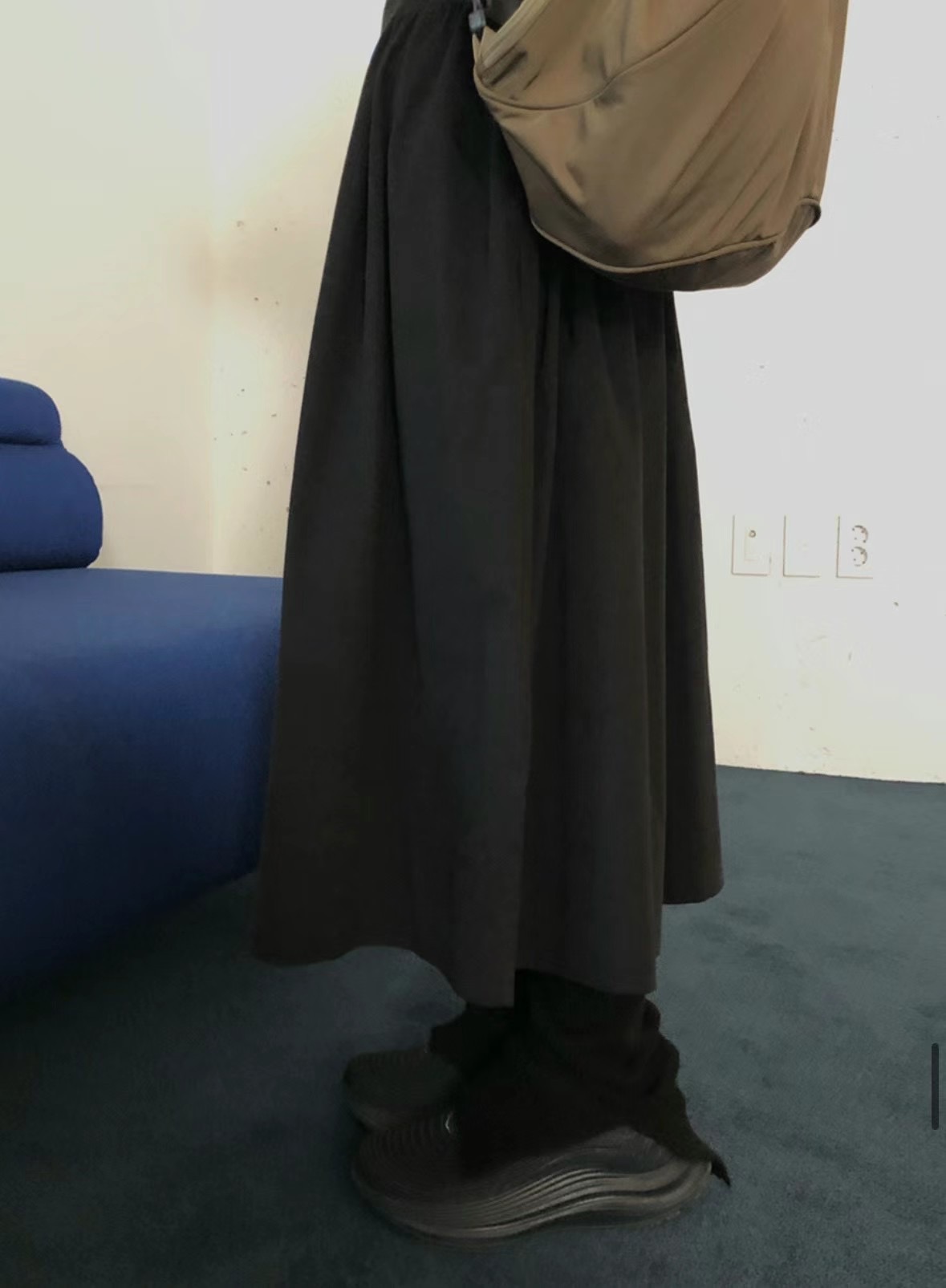 AMOMENT韓國直郵東大門實拍女裝新品熱賣時尚人氣職業休閑長裙AMOMENT長裙