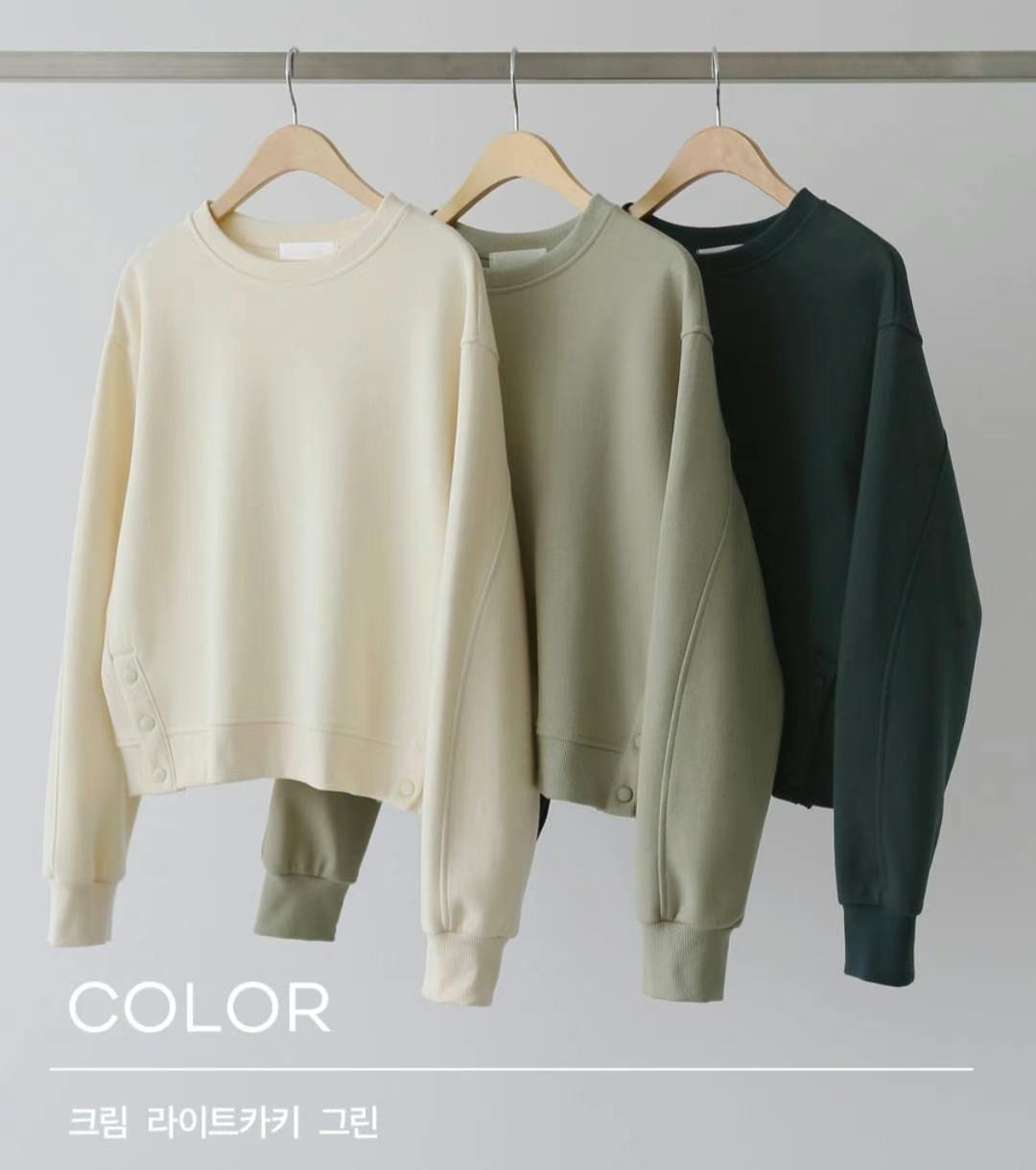 COCOS/ONE TOP直郵韓國代購女裝新品推薦休閑24秋冬真品衛衣COCOS/ONE TOP衛衣