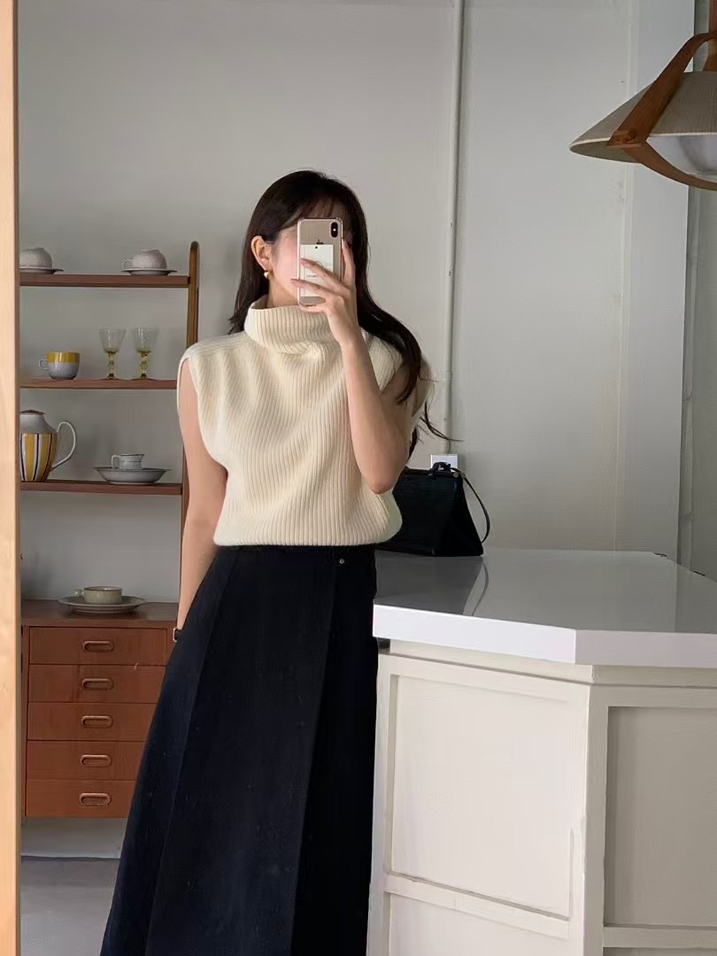 ANDYOUBROWN-OT韓國直郵東大門實拍女裝新品時尚推薦吊帶背心ANDYOUBROWN-OT吊帶/背心