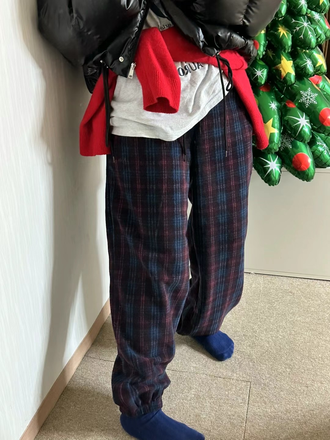 AMOMENT直郵韓國代購女裝新款熱賣職業時尚24秋冬推薦休閑褲AMOMENT休閑褲