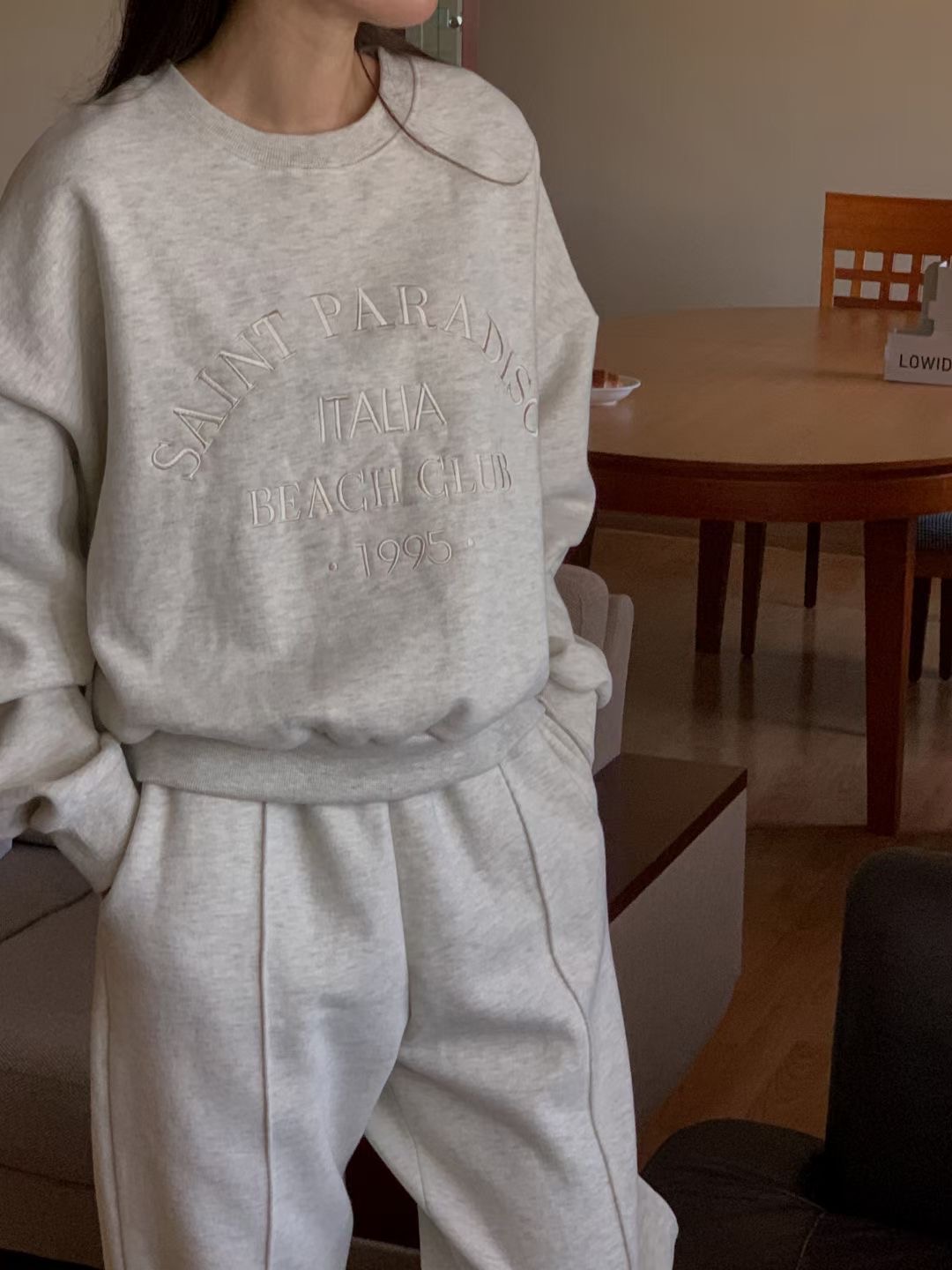 DIFFER直郵韓國代購女裝新款24秋冬職業推薦時尚熱賣休閑衛衣DIFFER衛衣