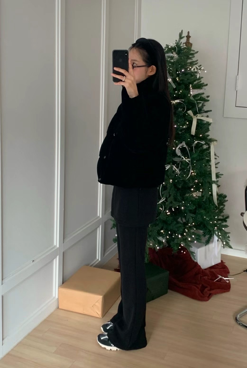 Athe韓國直郵東大門代購女裝新款推薦24秋冬時尚熱賣短款大衣Athe短款大衣