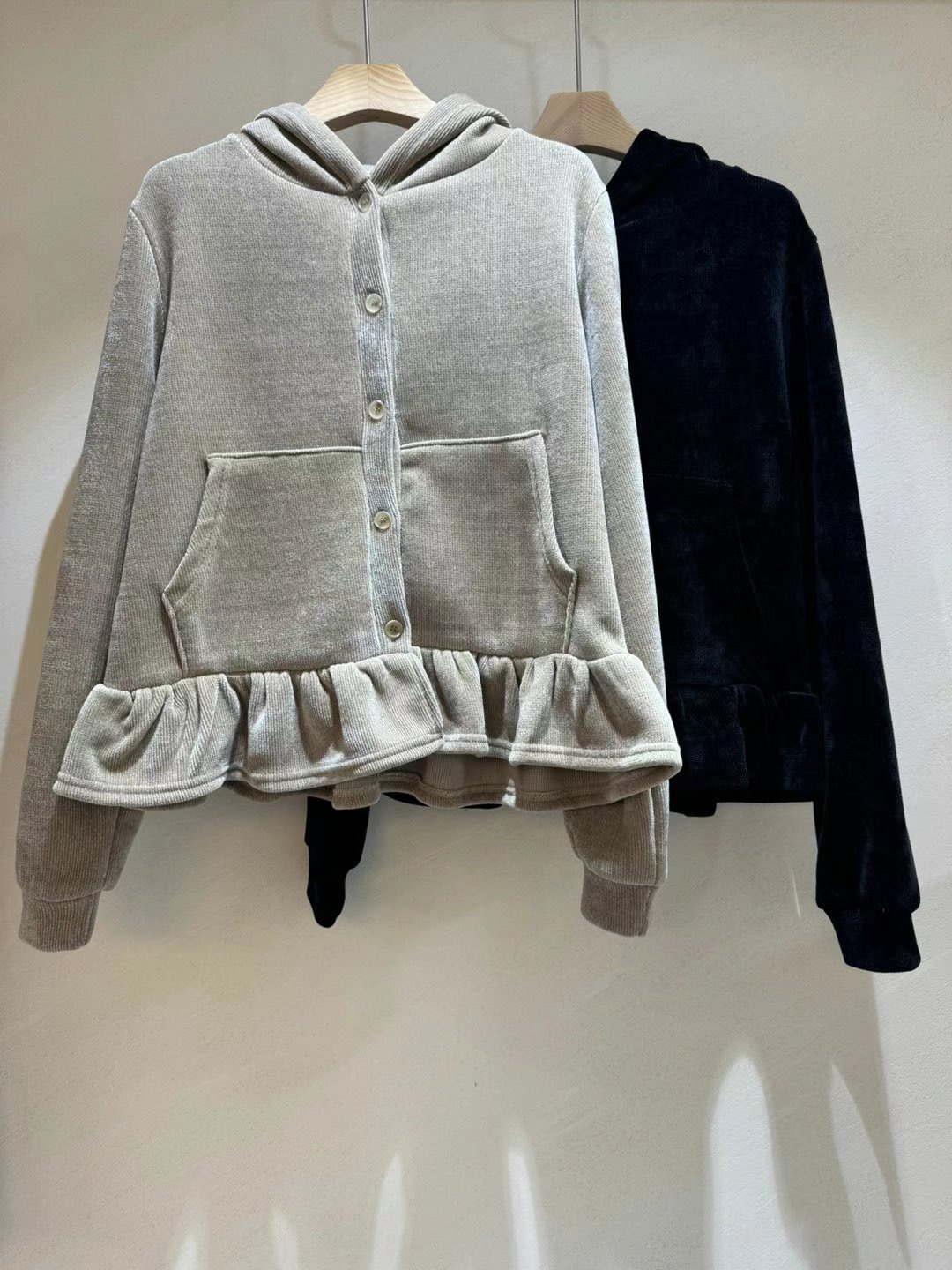 OPENSTANCE直郵韓國代購女裝新品職業24秋冬人氣真品夾克兜帽OPENSTANCE夾克