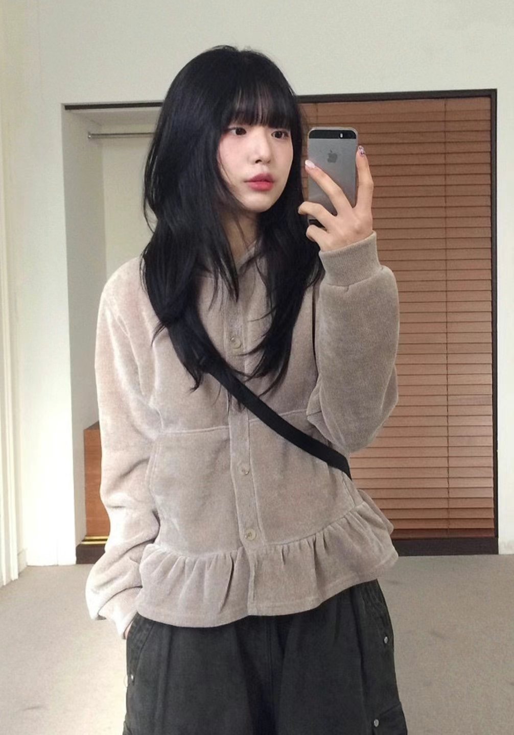 OPENSTANCE直郵韓國代購女裝新品職業24秋冬人氣真品夾克兜帽OPENSTANCE夾克