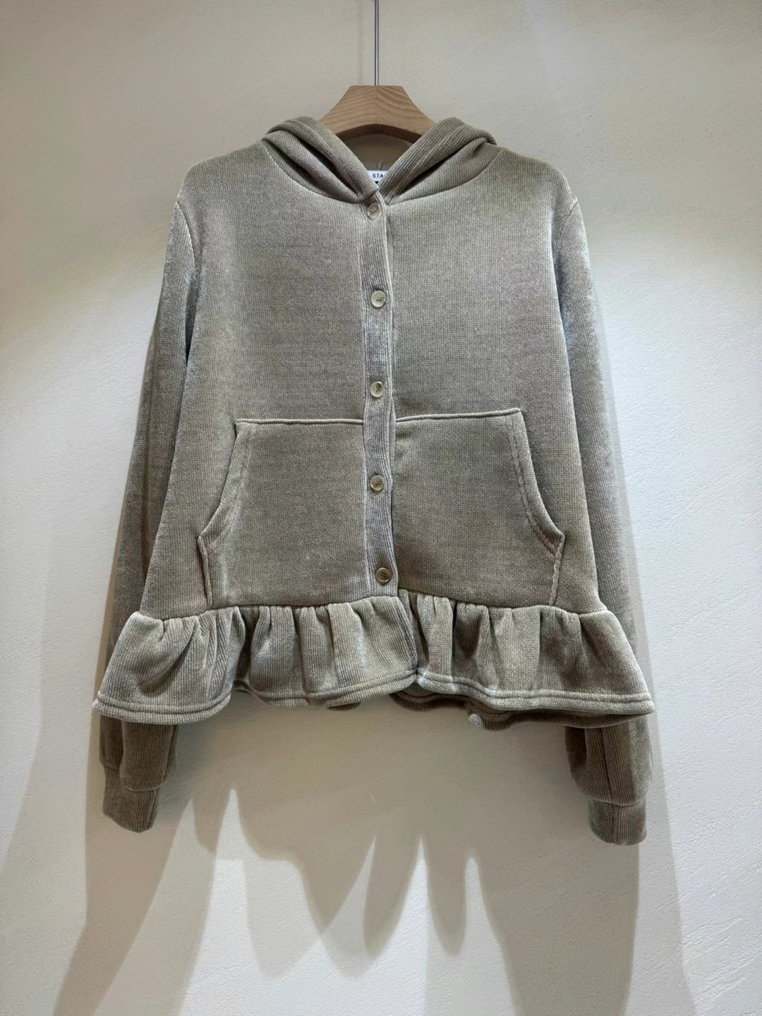 OPENSTANCE直郵韓國代購女裝新品職業24秋冬人氣真品夾克兜帽OPENSTANCE夾克