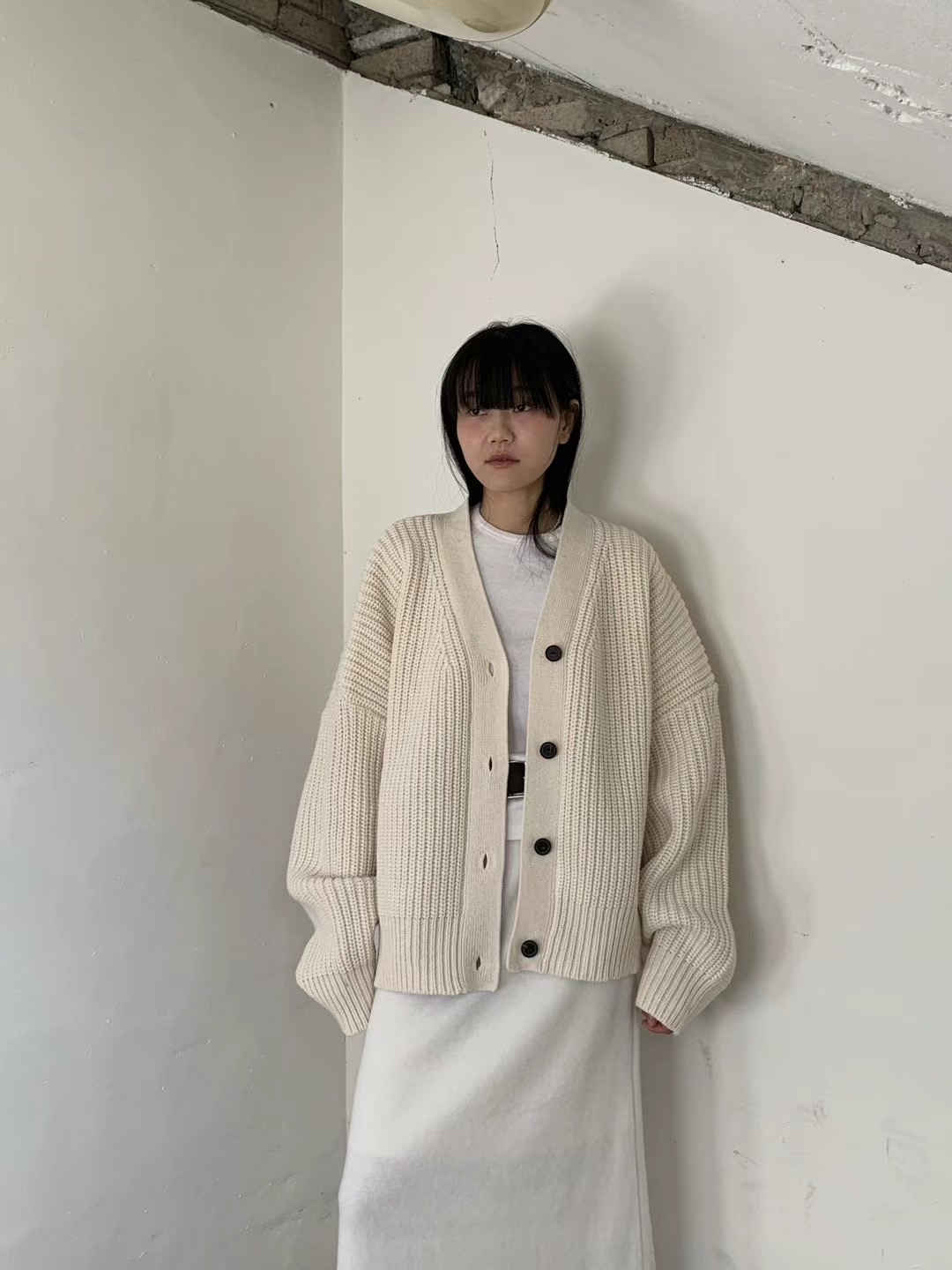 UNLESS直郵韓國代購女裝新品真品休閑時尚推薦職業24秋冬毛衣UNLESS毛衣