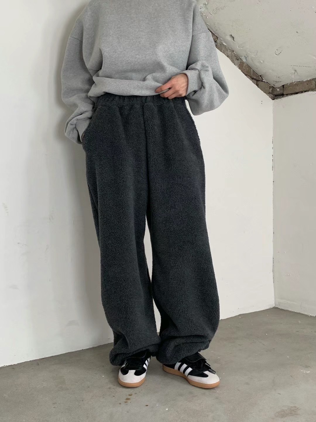 UNLESS韓國直郵東大門代購女裝新款推薦休閑人氣真品休閑褲UNLESS休閑褲圖色2