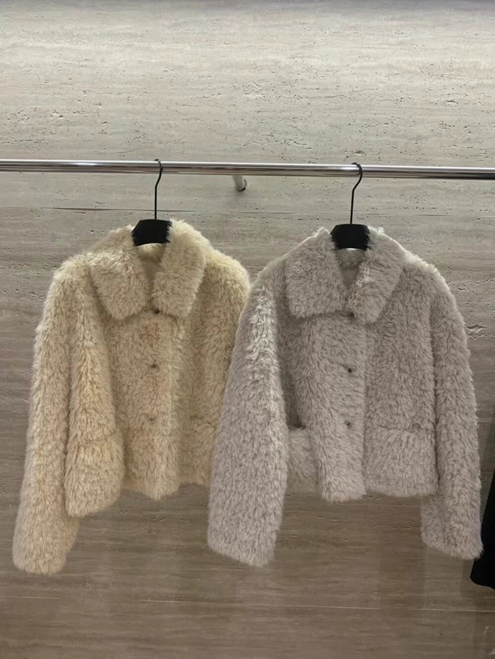 A.CONCEPT韓國直郵東大門實拍女裝新品職業休閑真品短款大衣A.CONCEPT短款大衣