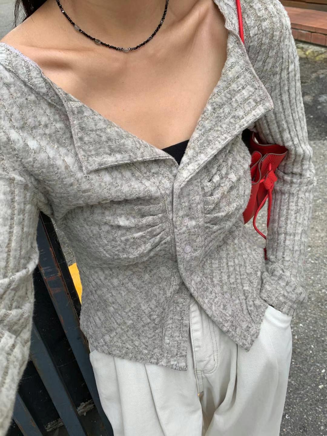 VEVE韓國直郵東大門代購女裝新款真品熱賣時尚人氣職業針織衫VEVE針織衫