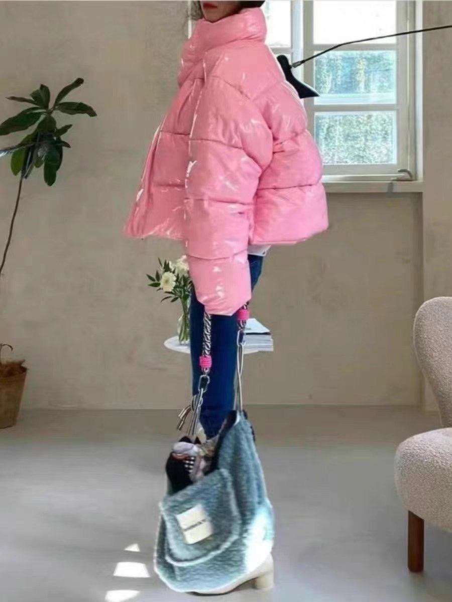 A.CONCEPT韓國直郵東大門代購女裝新品職業人氣熱賣短款棉服A.CONCEPT短款棉服