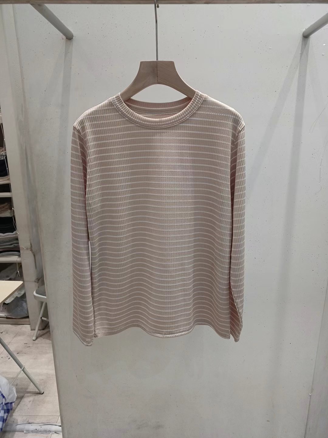 JAMES韓國直郵女裝新品推薦時尚熱賣職業真品人氣24秋冬長袖T恤JAMES長袖T恤圖色2