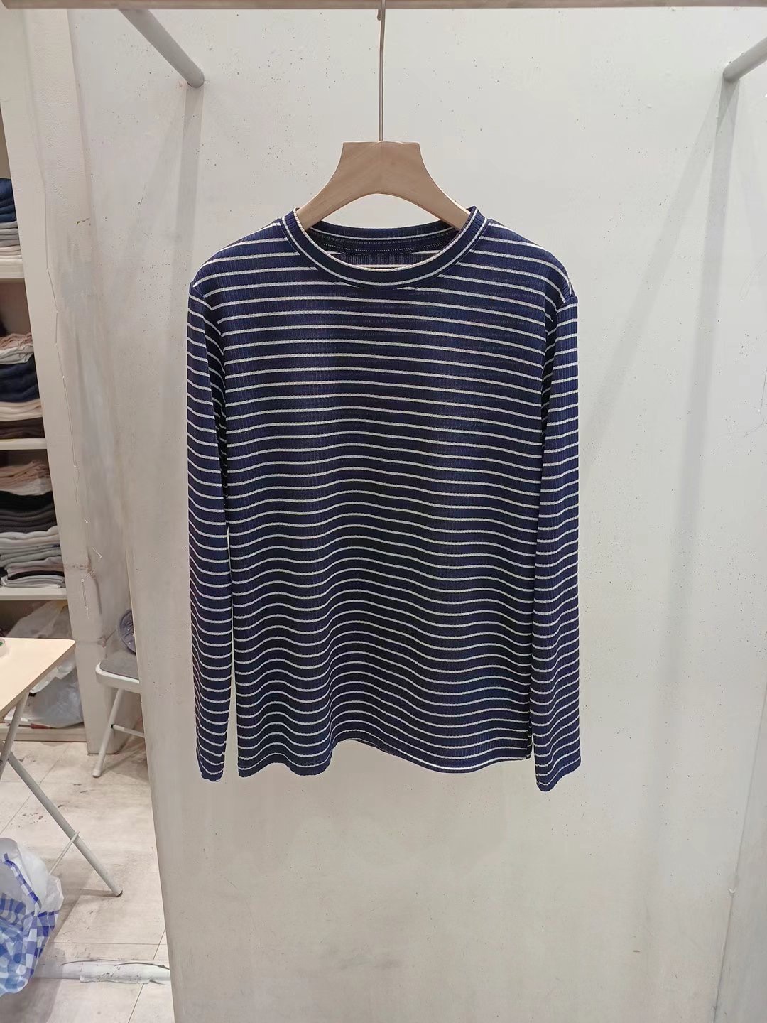 JAMES韓國直郵女裝新品推薦時尚熱賣職業真品人氣24秋冬長袖T恤JAMES長袖T恤圖色3