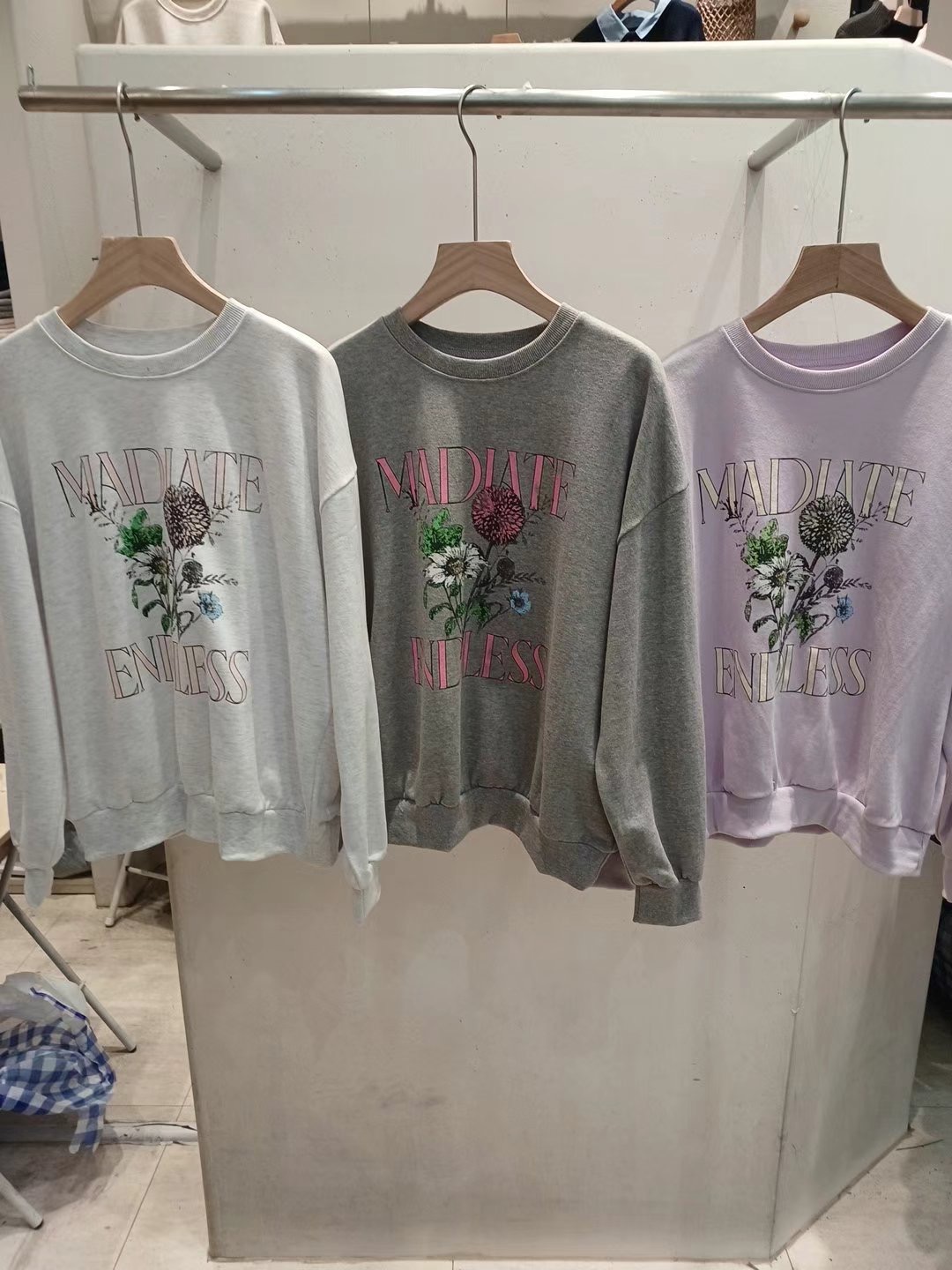 JAMES韓國直郵女裝新款真品推薦熱賣時尚24秋冬休閑人氣衛衣JAMES衛衣