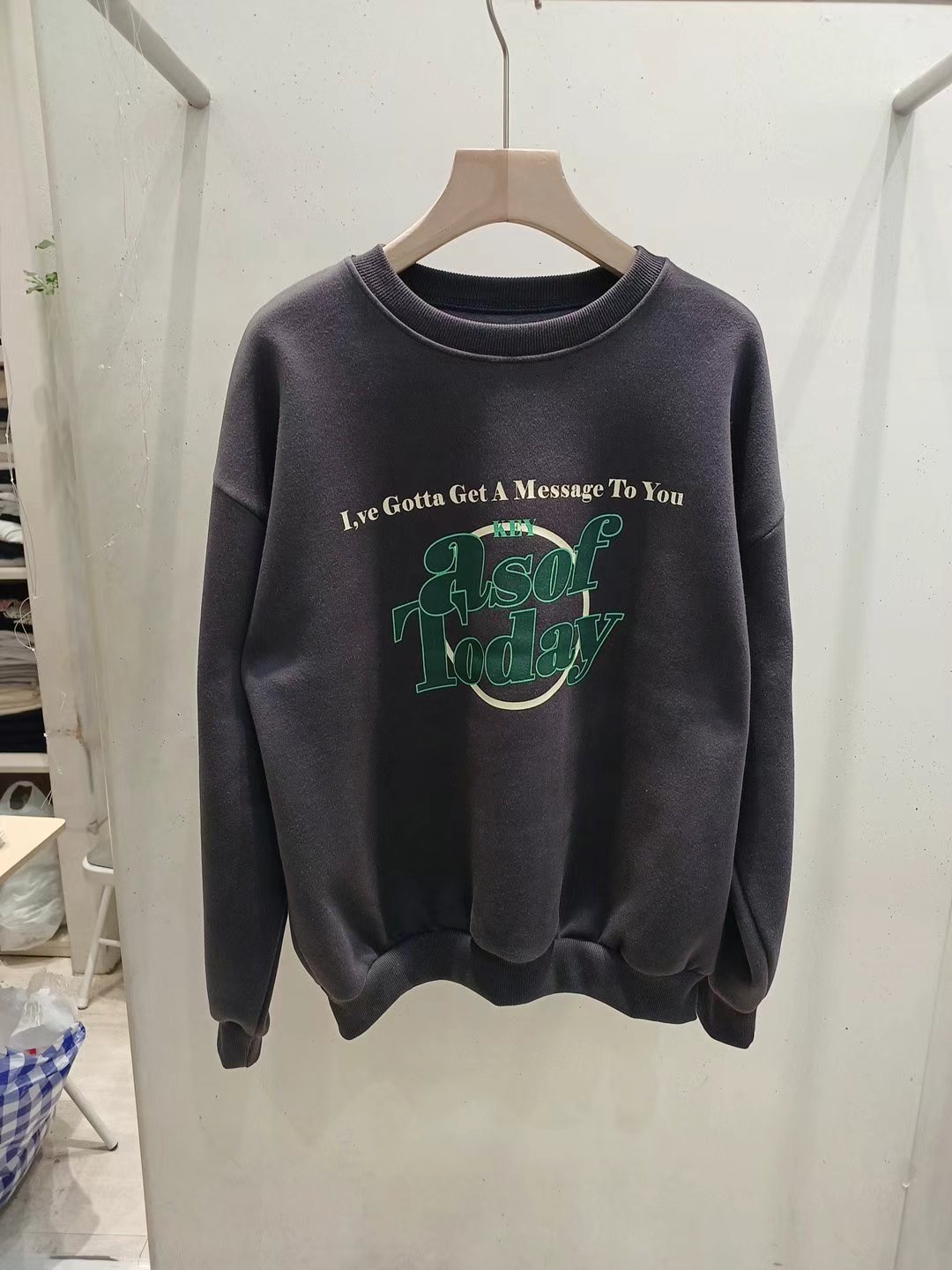 JAMES東大門代購女士新品熱賣休閑職業時尚推薦24秋冬真品衛衣JAMES衛衣圖色3