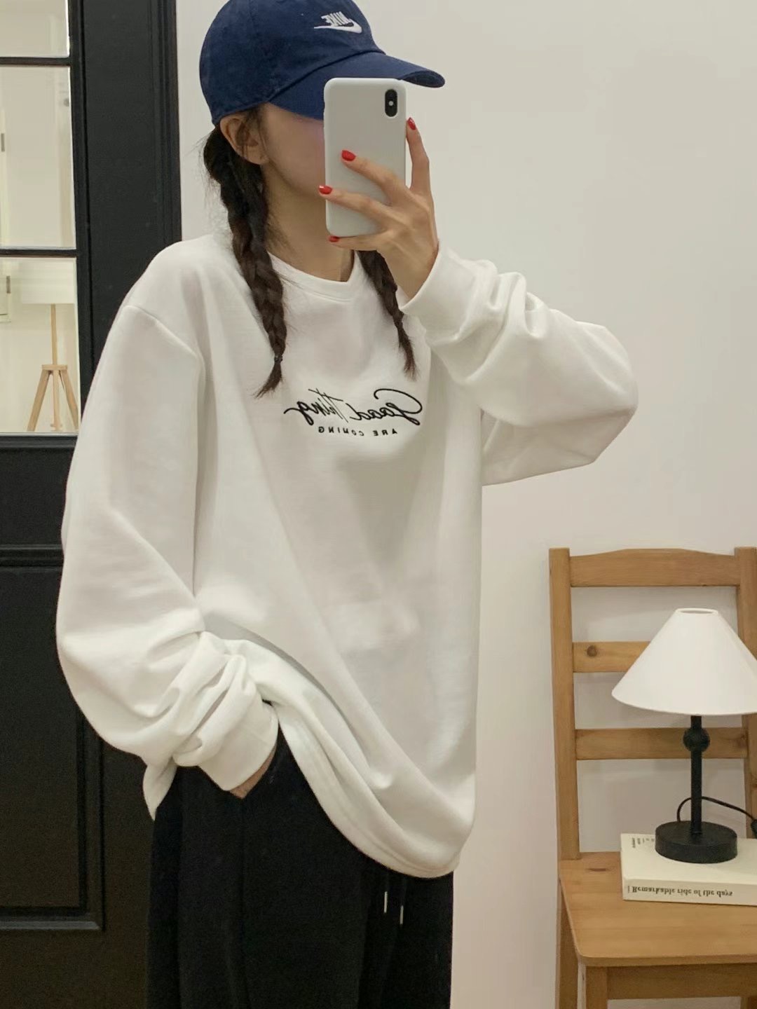 TDOUBLEJ韓國代購女裝新品24秋冬時尚熱賣推薦真品休閑衛衣TDOUBLEJ衛衣