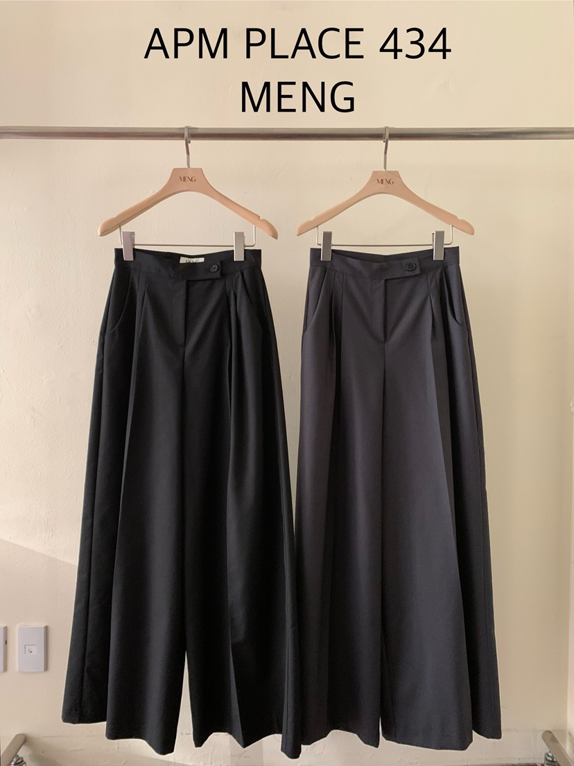 MENG韓國直郵女裝新款時尚24秋冬真品推薦熱賣職業人氣休閑褲MENG休閑褲