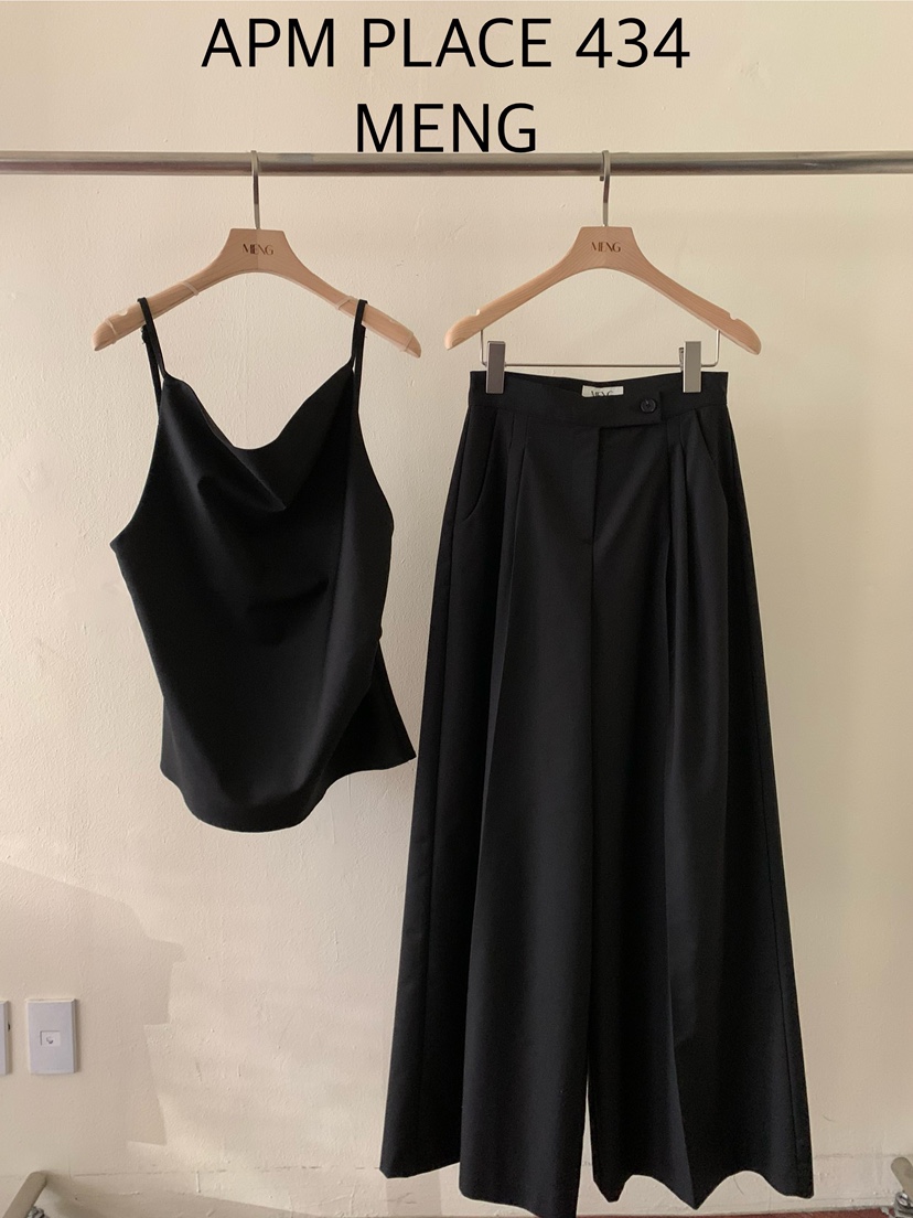 MENG韓國直郵女裝新款時尚24秋冬真品推薦熱賣職業人氣休閑褲MENG休閑褲