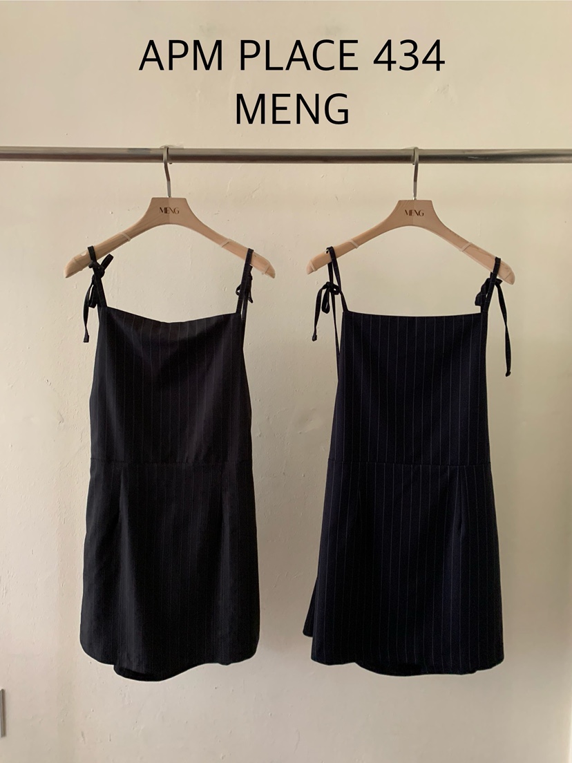 MENG韓國直郵東大門代購女裝新品24秋冬時尚職業真品連衣裙MENG連衣裙