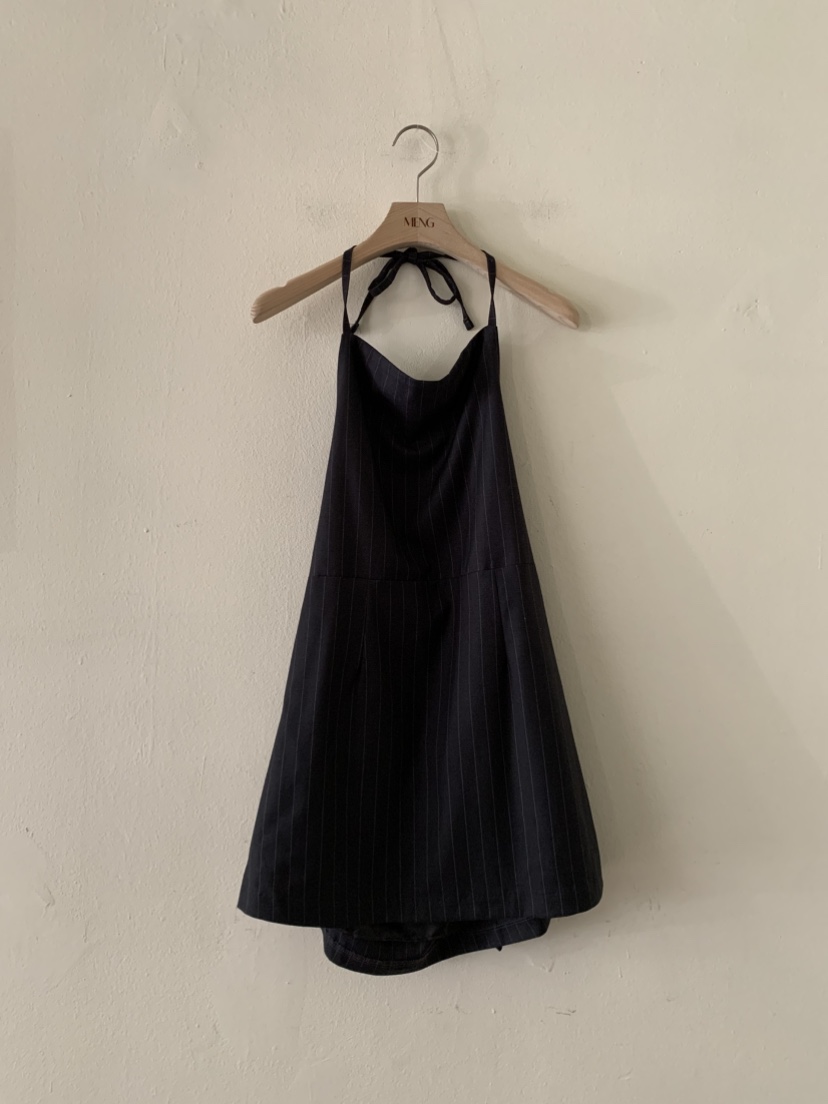 MENG韓國直郵東大門代購女裝新品24秋冬時尚職業真品連衣裙MENG連衣裙
