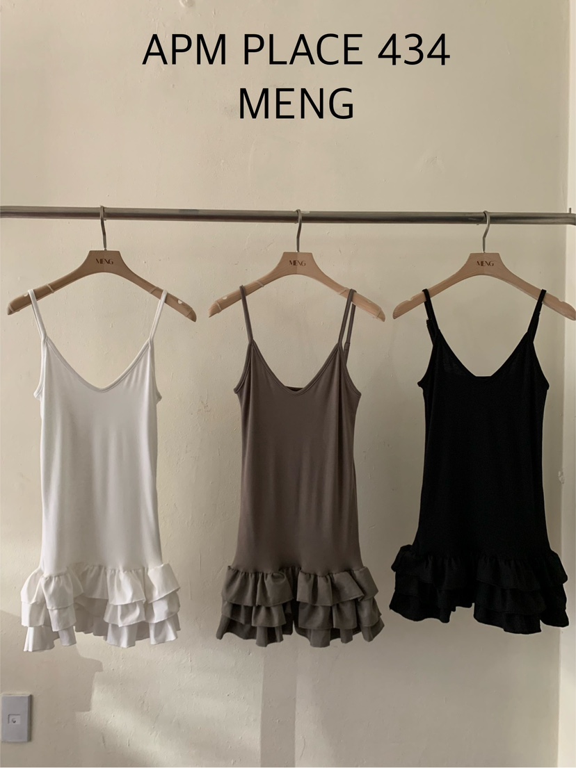 MENG韓國直郵女裝新品真品職業休閑熱賣人氣24秋冬時尚連衣裙MENG連衣裙
