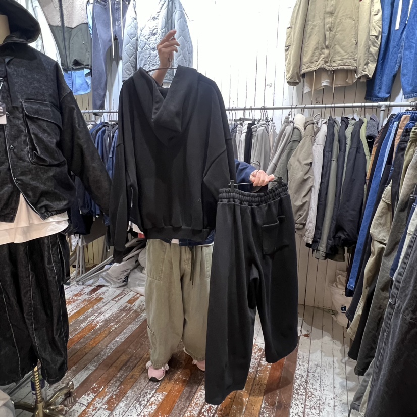 FARMERS MARKET-男裝東大門實拍女裝新款推薦真品套裝不加絨FARMERS MARKET套裝