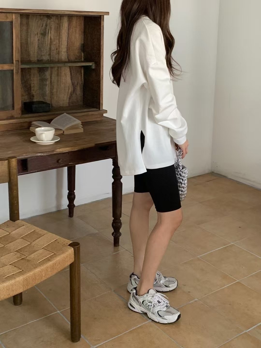 CHOCOLATE-초콜렛-T東大門代購女裝新品25春夏職業推薦衛衣CHOCOLATE衛衣