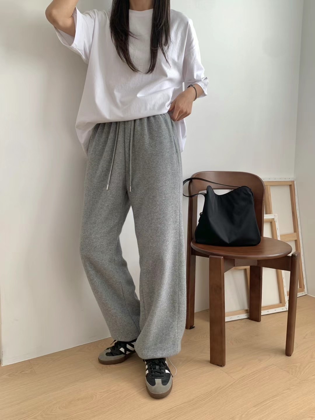 CHOCOLATE-초콜렛-T東大門直郵女士新品人氣職業休閑褲羊毛CHOCOLATE休閑褲