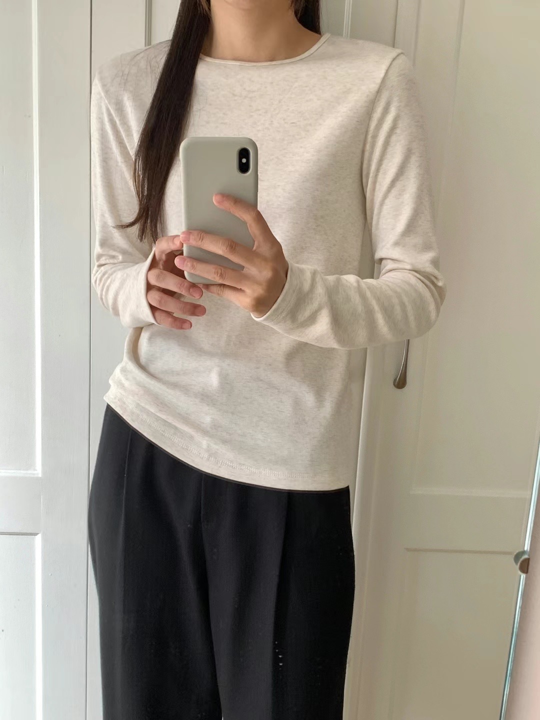 CHOCOLATE-초콜렛-T東大門直郵女裝新品人氣熱賣真品長袖T恤CHOCOLATE長袖T恤