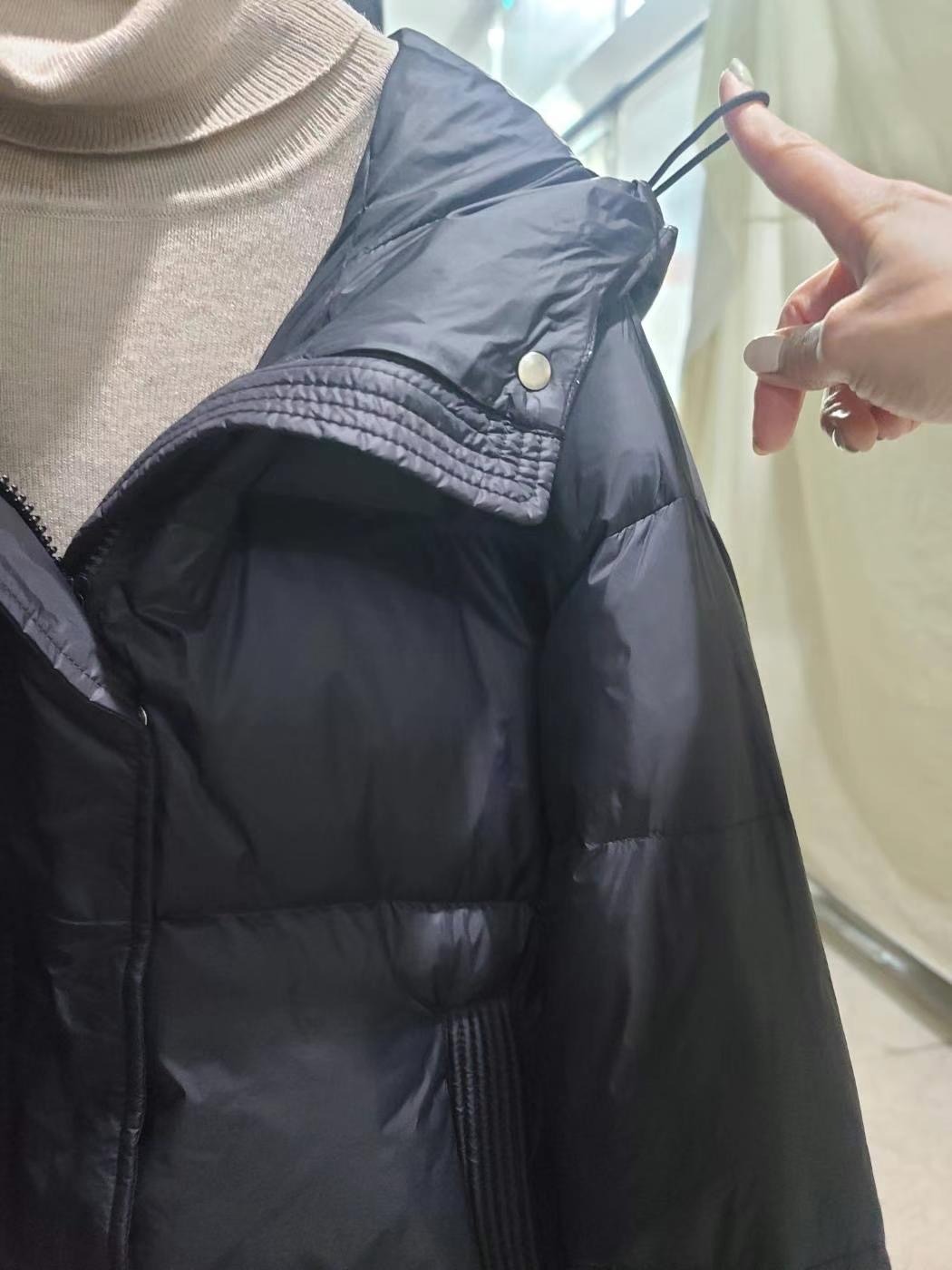 MU 뮤-T東大門代購女裝新品推薦熱賣職業短款棉服填充鵝絨MU 뮤-T短款棉服