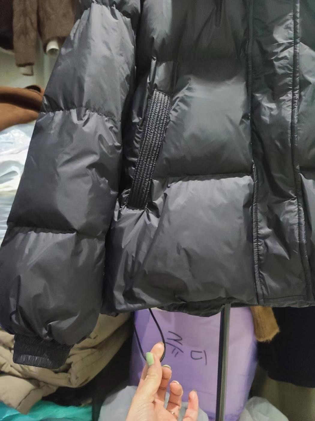 MU 뮤-T東大門代購女裝新品推薦熱賣職業短款棉服填充鵝絨MU 뮤-T短款棉服