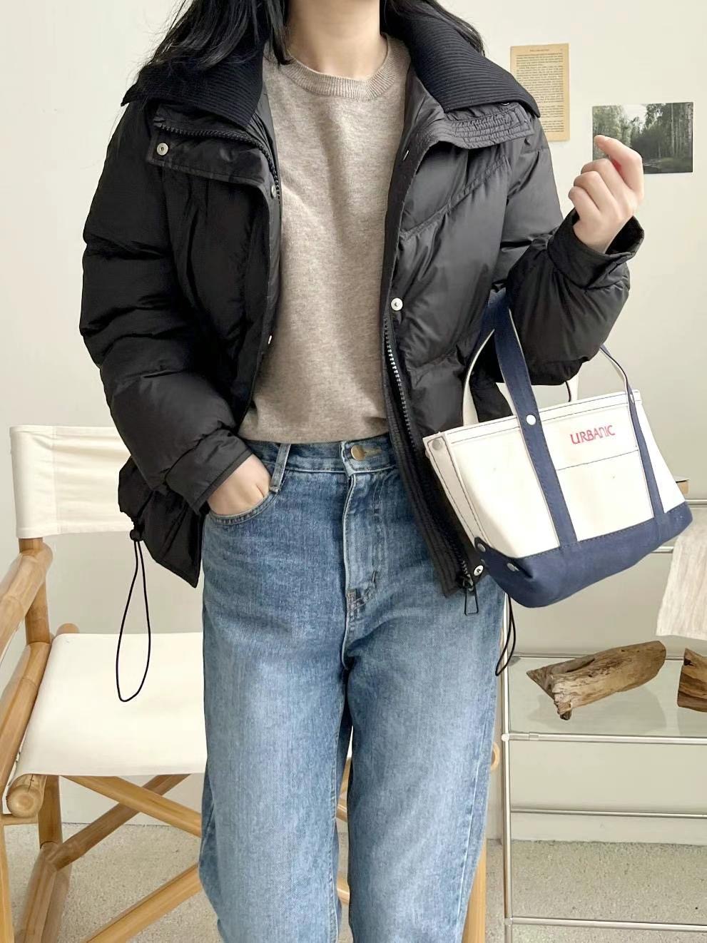 MU 뮤-T東大門直郵女裝新款時尚真品職業短款羽絨服填充鴨絨MU 뮤-T短款羽絨服