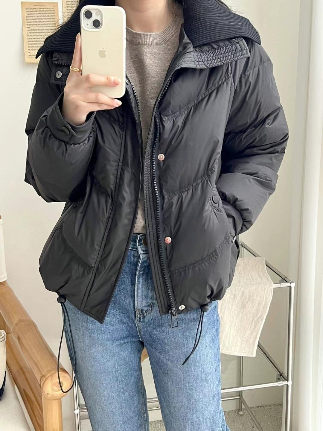 MU 뮤-T東大門直郵女裝新款時尚真品職業短款羽絨服填充鴨絨MU 뮤-T短款羽絨服圖色2