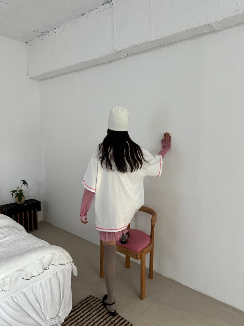 MAISONDEGLORY韓國直郵女士新款熱賣25春夏休閑推薦時尚T恤MAISON DE GLORYT恤