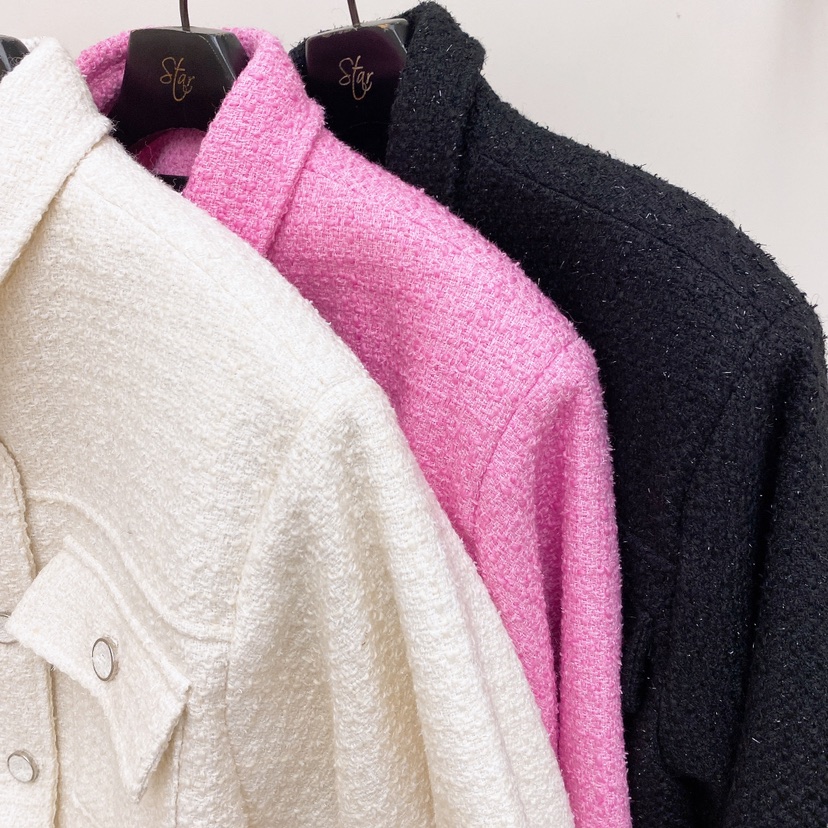 LONE STAR東大門直郵女士新品25春夏推薦夾克花呢春款短款FLAT夾克