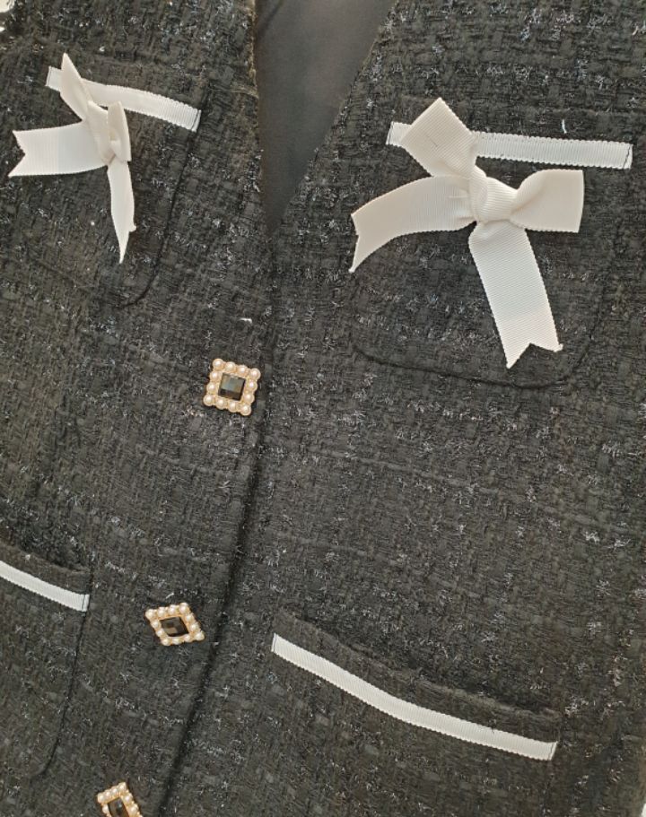 BLING BLING-S東大門實拍女裝新品推薦真品人氣休閑25春夏馬甲BLING BLING-S馬甲