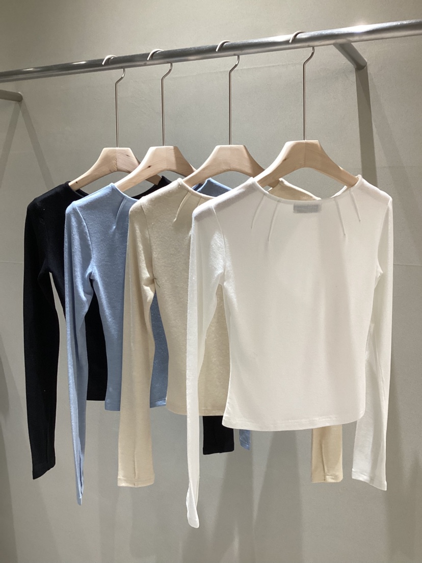 NEAR LEAP-P東大門實拍女裝新品推薦人氣職業真品長袖T恤NEAR LEAP長袖T恤