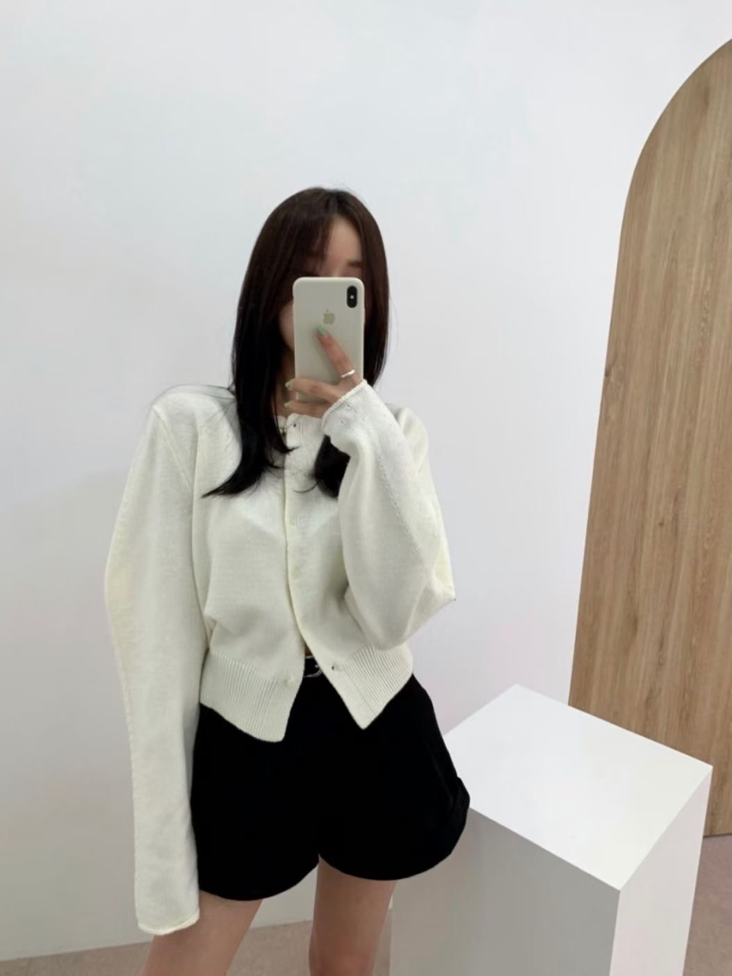 THEJUN韓國代購女裝新款推薦休閑時尚25春夏針織衫羊毛開衫THEJUN針織衫