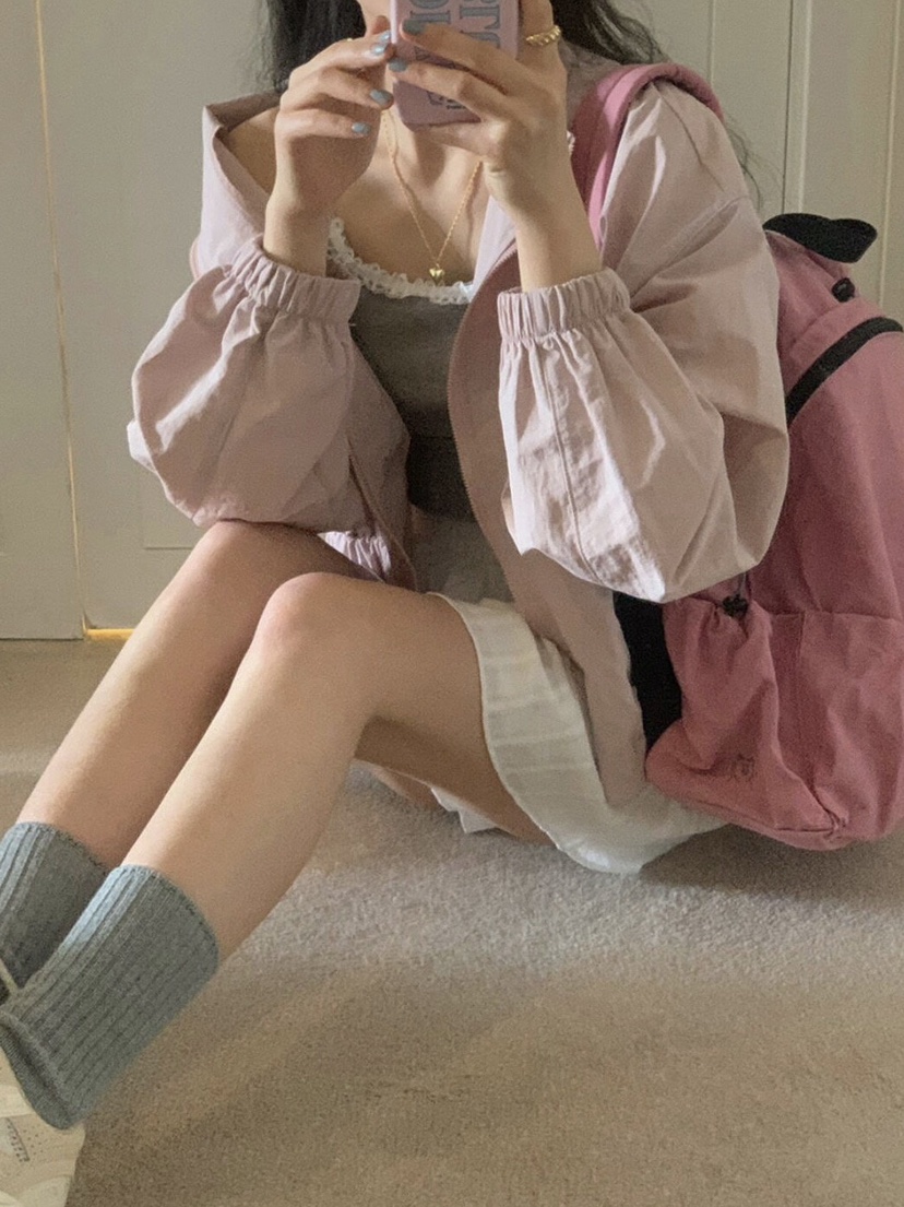 WOOD東大門實拍女士新款推薦人氣真品25春夏熱賣休閑職業夾克WOOD夾克