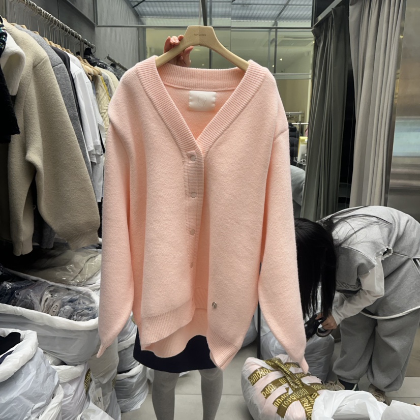 TOPQUEEN韓國直郵女裝新品休閑真品推薦人氣職業25春夏毛衣春款UOOV毛衣圖色3