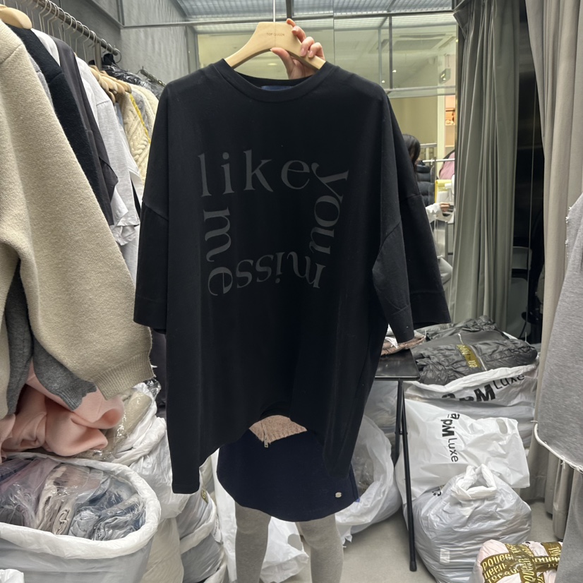 TOPQUEEN韓國代購女士新品真品職業時尚休閑人氣推薦T恤春款UOOVT恤圖色4