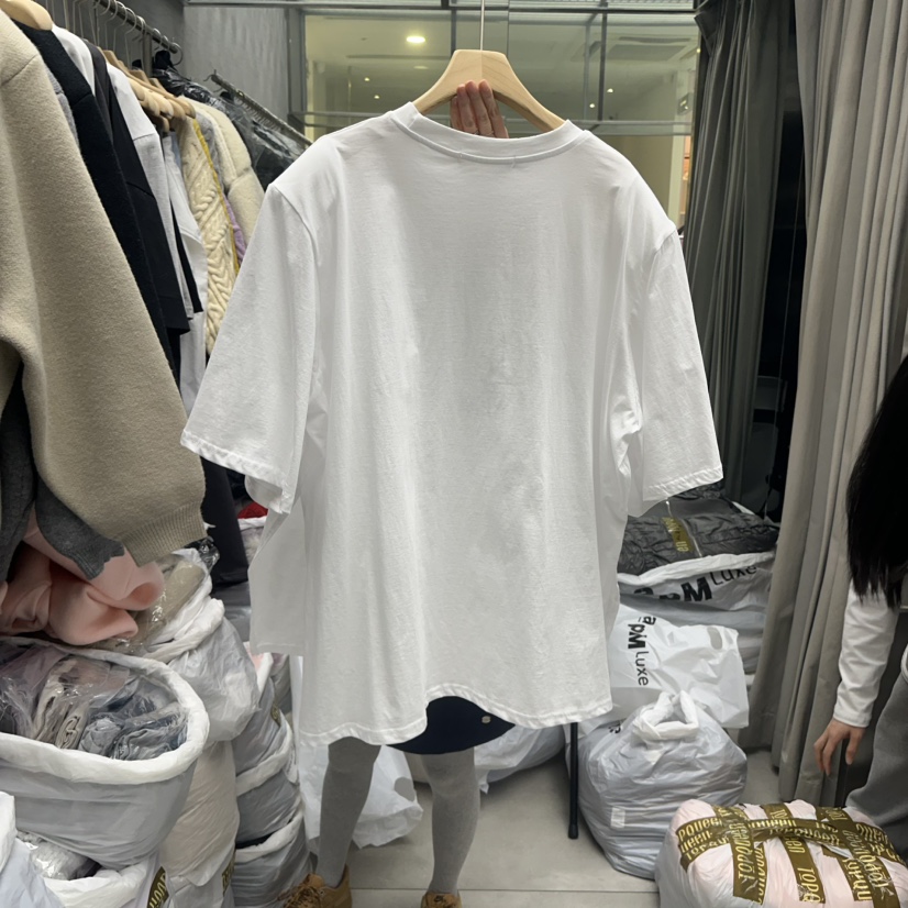 TOPQUEEN韓國代購女士新款時尚人氣真品推薦25春夏職業T恤春款UOOVT恤