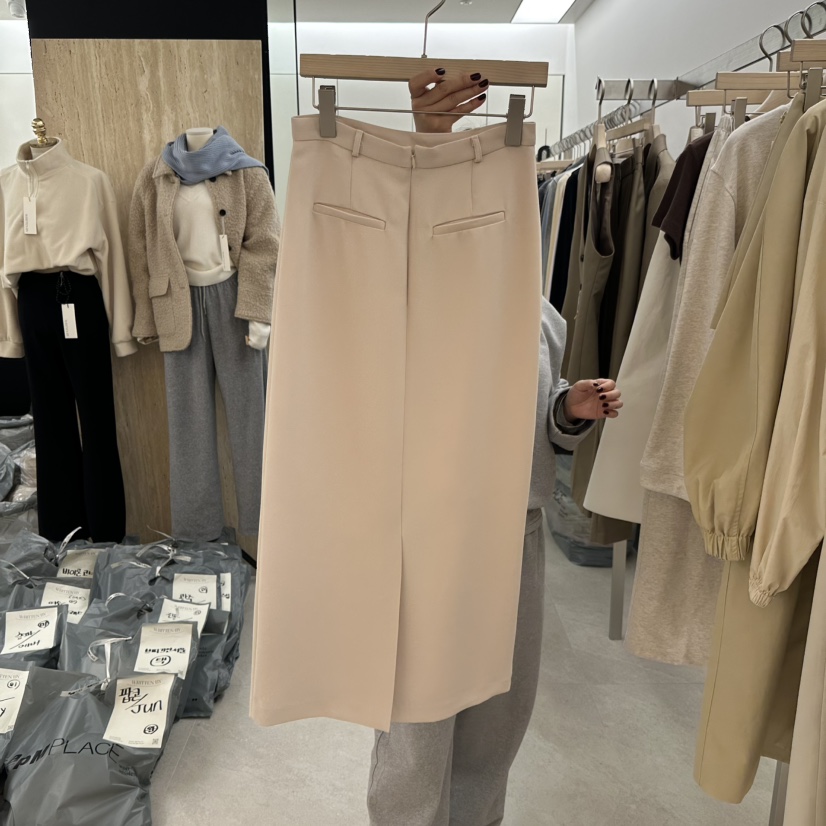 WRITTEN BY東大門代購女裝新品真品推薦25春夏職業長裙春款WRITTEN BY長裙