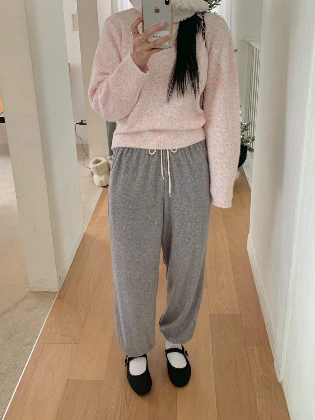 AGATHE東大門代購女士新款推薦人氣25春夏熱賣時尚休閑休閑褲AGATHE休閑褲